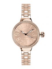 שעון יד לאישה של Glam Rock מקולקציית Miami Beach Art Deco דגם MBD27099-BR