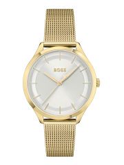 שעון הוגו בוס לאישה מקולקציית PURA דגם 1502696