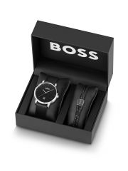 סט שעון וצמיד HUGO BOSS קולקציית CONFIDENCE דגם 1570145