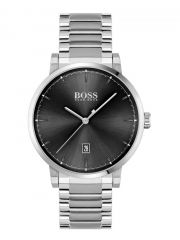 סט שעון וארנק כרטיסי HUGO BOSS קולקציית CONFIDENCE דגם 1570146