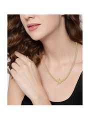 שרשרת הוגו בוס לאישה מקולקציית ZIA דגם 1580480