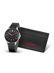 סט שעון וארנק הוגו לגבר מקולקציית #COMPLETE דגם 1570155