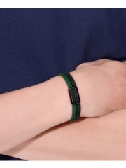 צמיד לקוסט לגבר מקולקציית LACOSTE TRAVELER דגם 2040074