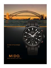 שעון MIDO סדרה MULTIFORT דגם M0054173705120