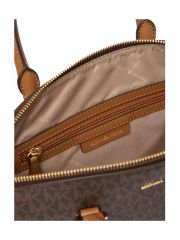 MURPHY MD EW DOME SATCHEL BRN/ACORN