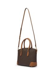 MURPHY MD EW DOME SATCHEL BRN/ACORN