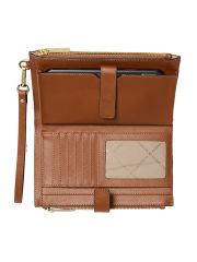 ארנק עור לאישה מבית Michael Kors דגם 35F8GTVW0L-TAN