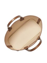 תיק עור לאישה מבית MICHAEL KORS דגם MK-35H1T2JT1C-TAN