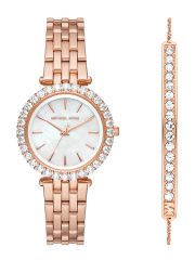 סט שעון וצמיד מייקל קורס לאישה דגם MK1064SET