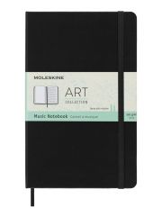 מחברת תווים L מבית Moleskine 192 דפים דגם ARTBF855