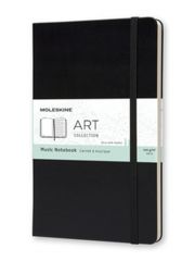 מחברת תווים L מבית Moleskine 192 דפים דגם ARTBF855