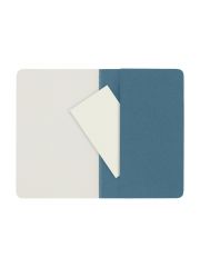 סט שלישיית מחברות כיס חלקות כריכה רכה מבית MOLESKINE קולקציית CLASSIC דגם CH013B44