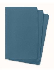 סט 3 מחברות חלקות L כריכה רכה מבית MOLESKIN דגם CH018B44