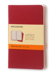 סט 3 מחברות שורה מבית Moleskine כריכה רכה דגם CH111