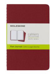 סט שלישיית מחברות כיס חלקות כריכה רכה  MOLESKINE קולקציית CLASSIC דגם CH113