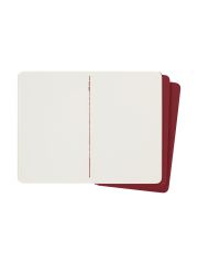 סט שלישיית מחברות כיס חלקות כריכה רכה  MOLESKINE קולקציית CLASSIC דגם CH113