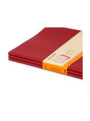 סט 3 מחברות שורות XL MOLESKINE דגם CH121