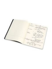 סט 2 מחברות שורה מבית MOLESKINE שחור/אדום דגם - CH4STNB02