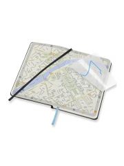 מחברת כיס יומן מסע פריז מבית MOLESKINE דגם -CITY NOTEBOOK PARIS