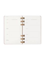 ארגונית תכנון 12 חודש ספירלה L עם כריכה קשה MOLESKINE דגם DHSPP2912MWH3Y25