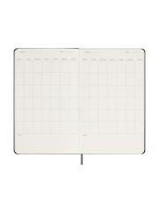 מחברת תכנון שבועי L כריכה קשה MOLESKINE דגם DHSPP2912MWH3Y25