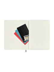 מחברת תכנון שבועי L כריכה קשה MOLESKINE דגם DHSPP2912MWH3Y25