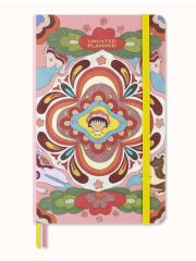 מחברת תכנון שבועי כריכה קשה מהדורה מוגבלת מקולקציית האומן SAKURA מבית MOLESKINE דגם DHUNDBSU07WN3NB