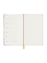מחברת תכנון שבועי מבית MOLESKINE של האומן היפני Momoko Sakura דגם DHUNDBSU07WN3