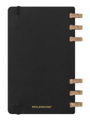 מחברת תכנון חודשי L כריכה רכה ספירלה מבית MOLESKINE דגם DSSPB12MWH3Y25