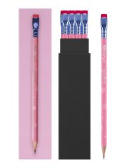 סט 12 עפרונות ואריזת מתנה מבית MOLESKINE דגם EWBKWSU01F12SET