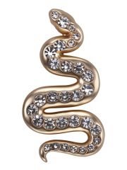 צארם קישוט משובץ למחברת מבית MOLESKINE דגם LECNYPINSNAKECRYS