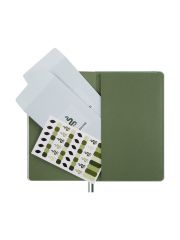 סט מחברת שורה כריכה קשה + קופסא מבית MOLESKINE קולקציית Chinese New Year 2025 דגם LECNYSNKVEGMBOX