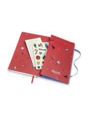 מחברת חלקה כריכה קשה מבית MOLESKINE קולקציית PINOCCHIO 2020 limited edition דגם LEPIQP062C