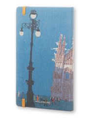 מחברת שורה כריכה קשה מבית MOLESKINE קולקציית I AM MILAN דגם LEQP060IAMI