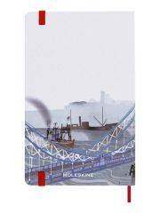 מחברת שורה כריכה קשה מבית MOLESKINE קולקציית I AM LONDON דגם LEQP060IAMLO