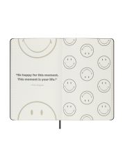 מחברת שורה כריכה קשה SMILEY מבית Moleskine דגם LESMILEYNTBK