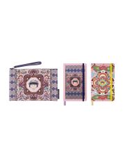 סט 2 מחברות שורה כ.קשה ונרתיק LIMITED ADDITION מבית MOLESKINE של האומן היפני SAKURA דגם LESU07THEMBO