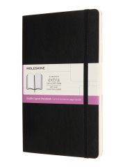 מחברת חלקה כריכה רכה מבית MOLESKINE דגם NB313SBK