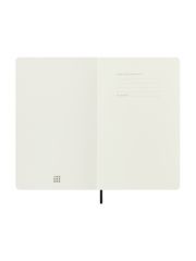 מחברת חלקה כריכה רכה מבית MOLESKINE דגם NB313SBK
