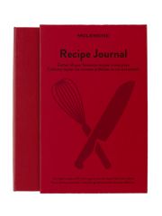 מחברת מתכונים MOLESKINE צבע אדום דגם - MOL-PASRECP