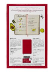 מחברת מתכונים MOLESKINE צבע אדום דגם - MOL-PASRECP