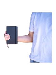 מחברת כריכה קשה מבית MOLESKINE צבע שחור דגם - MOL-PROPFNTB3HBK