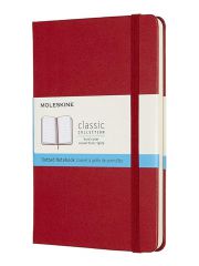 מחברת מנוקדת כריכה קשה מבית MOLESKINE צבע אדום דגם - MOL-QP053F2