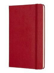 מחברת מנוקדת כריכה קשה מבית MOLESKINE צבע אדום דגם - MOL-QP053F2