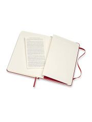 מחברת מנוקדת כריכה קשה מבית MOLESKINE צבע אדום דגם - MOL-QP053F2
