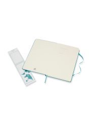 מחברת חלקה כריכה קשה מבית MOLESKINE דגם QP062B35