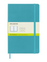 מחברת חלקה כריכה קשה מבית MOLESKINE דגם QP062B35