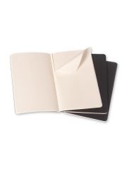 סט 3 מחברות כיס חלקות מבית MOLESKINE דגם QP313