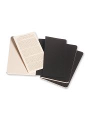 סט 3 מחברות כיס חלקות מבית MOLESKINE דגם QP313