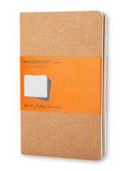 סט 3 מחברות כיס שורה כריכה רכה מבית MOLESKINE דגם QP411
